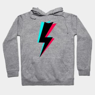 TikTok Flash Thunder Black Hoodie